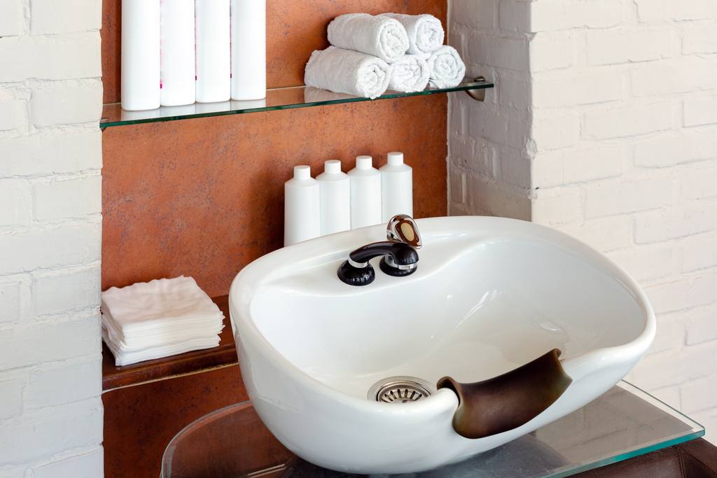 SSF wash sink washing hair beauty salon barber shop small